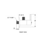 Gracia Angel Cock with flange 2