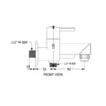 Gracia Bib Cock 2 in 1