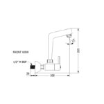 Gracia Sink Long Mixer 1