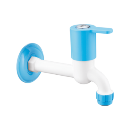 Long Body with Flange & Silicon Sea Blue Galaxy