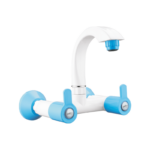 Sink Mixer with 3 in 1 DIY Key & Silicon Seal Blue