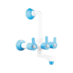 Wall Mixer with ‘L’ Bend Blue Galaxy