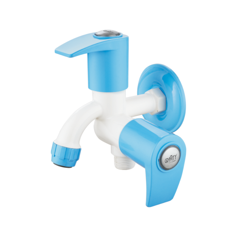 Mars Bib Cock 2 in 1 with Flange & Silicon Seal