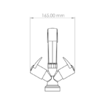 Mars Centre Hole Basin Mixer