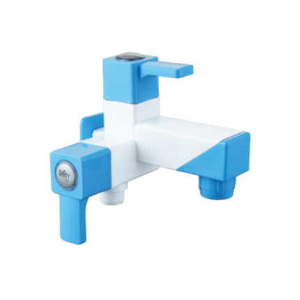 2 in 1 Bib Cock with Flange & Silicon Seal