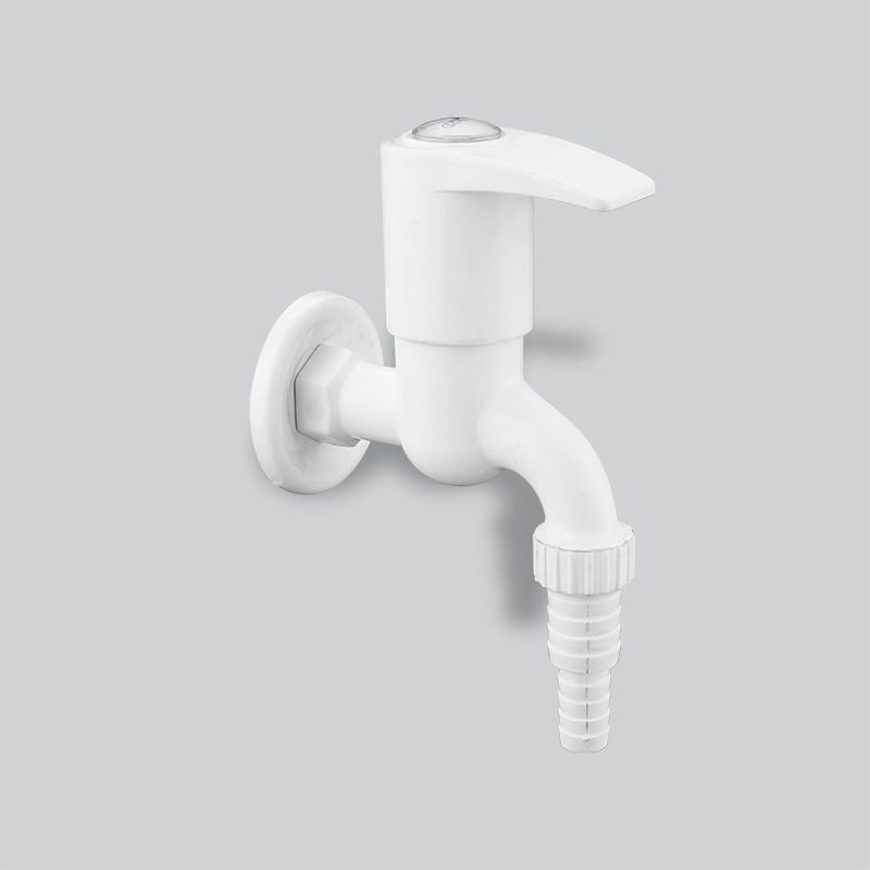 Mars White Garden Tap with Flange & Silicon Seal