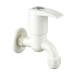 Mars Ivory Bib Cock with Flange & Silicon Seal