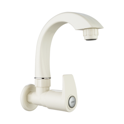 Mars Ivory Sink Cock with Flange & Silicon Seal