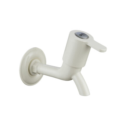 Long Body Cascade 45° with Flange Ivory