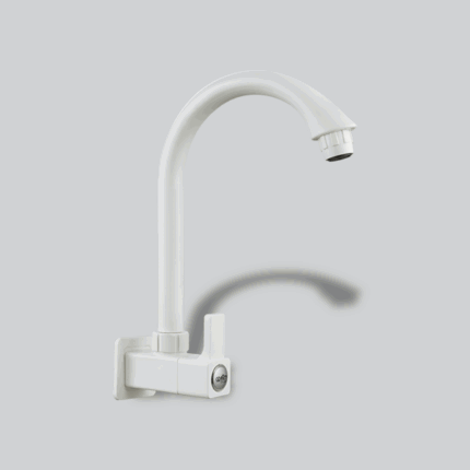 Sink Cock Long Spout with Flange & Silicon Seal Venus