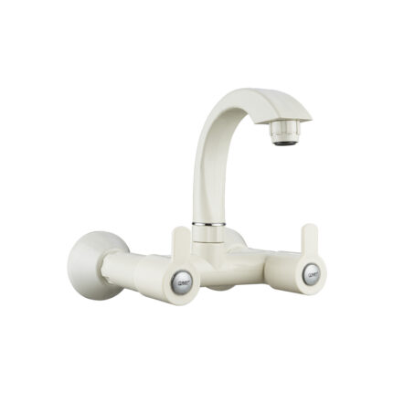 Sink Mixer with 3 in 1 DIY Key & Silicon Seal Ivory