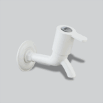 Long Body Cascade 45° with Flange White