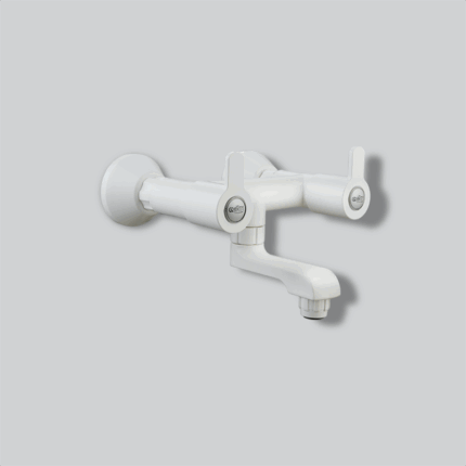 Wall Mixer Non Telephonic with 3 in 1 DIY Key & Silicon Seal White