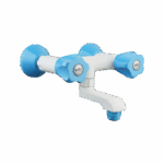 Wall Mixer Non Telephonic with 3 in 1 DIY Key & Silicon Seal Blue