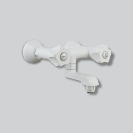 Wall Mixer Non Telephonic with 3 in 1 DIY Key & Silicon Seal White