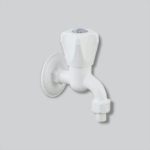 Washing Machine Tap with 4 Connectors White