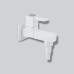 Washing Machine Tap with 4 Connectors White
